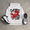 Space Jam 9s DopeSkill Hoodie Sweatshirt Out Here Being Cute Graphic