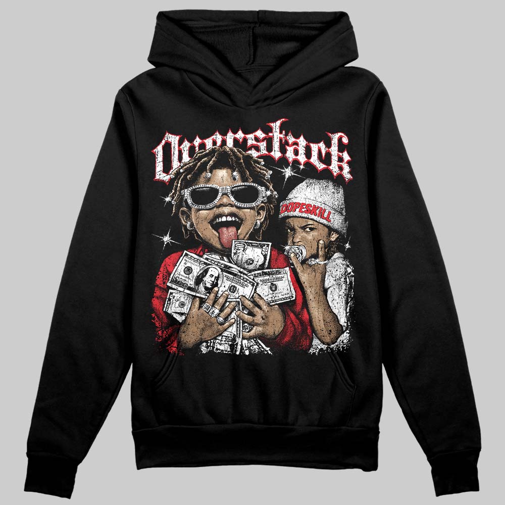 Jordan 9 Space Jam DopeSkill Hoodie Sweatshirt Overstack Graphic Streetwear - Black