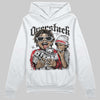 Jordan 9 Space Jam DopeSkill Hoodie Sweatshirt Overstack Graphic Streetwear - White