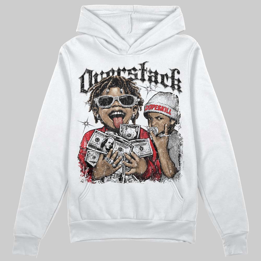 Jordan 9 Space Jam DopeSkill Hoodie Sweatshirt Overstack Graphic Streetwear - White
