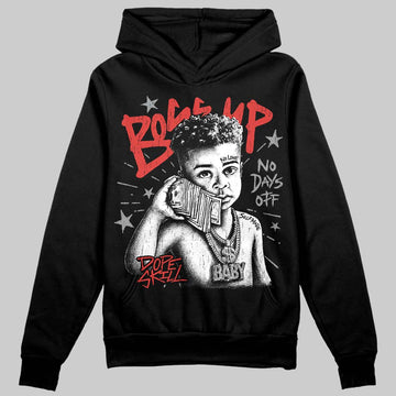 Jordan 4 Toro Bravo DopeSkill Hoodie Sweatshirt Boss Up Graphic Streetwear - black