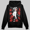 Jordan 4 Toro Bravo DopeSkill Hoodie Sweatshirt Built Different Graphic Streetwear - Black