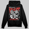 Jordan 4 Toro Bravo DopeSkill Hoodie Sweatshirt Distorted Realms Graphic Streetwear - Black