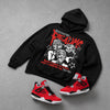 Toro Bravo 4s DopeSkill Hoodie Sweatshirt Distorted Realms Graphic