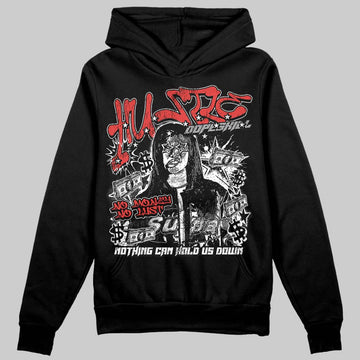 Jordan 4 Toro Bravo DopeSkill Hoodie Sweatshirt No Money No Lust Graphic Streetwear - Black