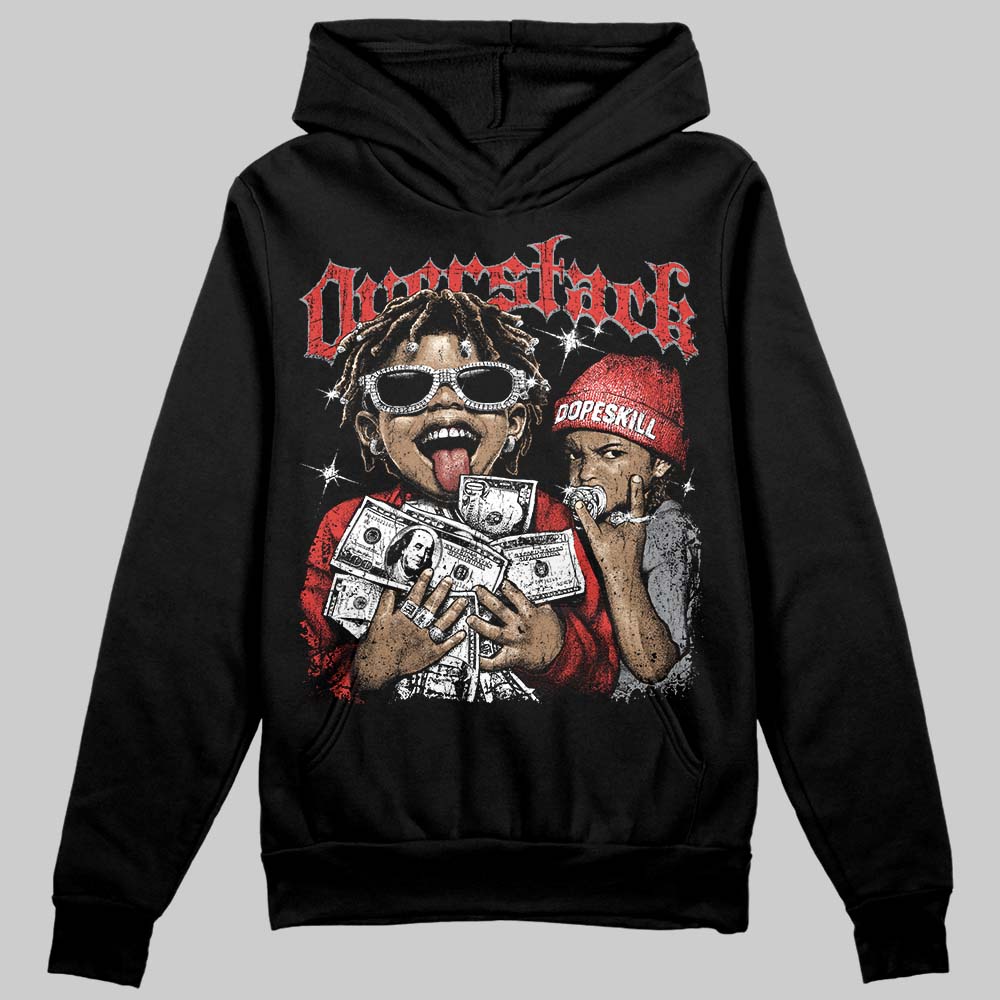 Jordan 4 Toro Bravo DopeSkill Hoodie Sweatshirt Overstack Graphic Streetwear - Black