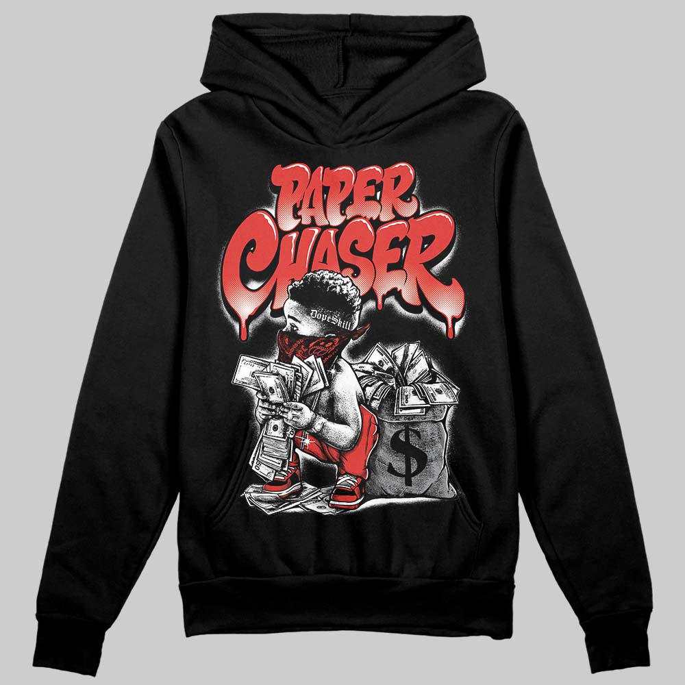 Jordan 4 Toro Bravo DopeSkill Hoodie Sweatshirt Paper Chaser Boy Graphic Streetwear - Black