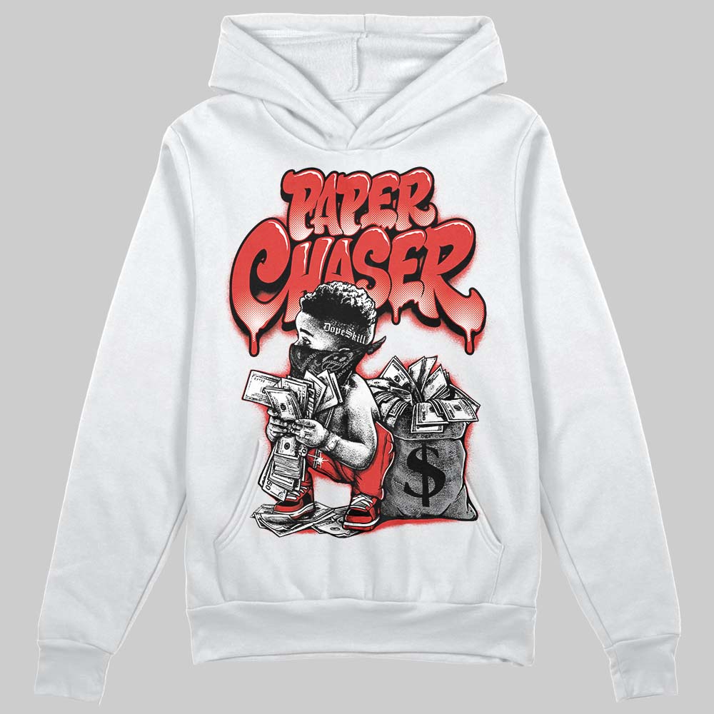 Jordan 4 Toro Bravo DopeSkill Hoodie Sweatshirt Paper Chaser Boy Graphic Streetwear - White