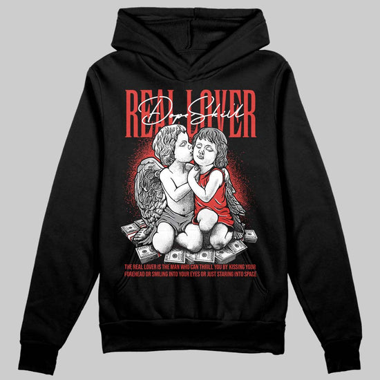 Jordan 4 Toro Bravo DopeSkill Hoodie Sweatshirt Real Lover Graphic Streetwear - Black