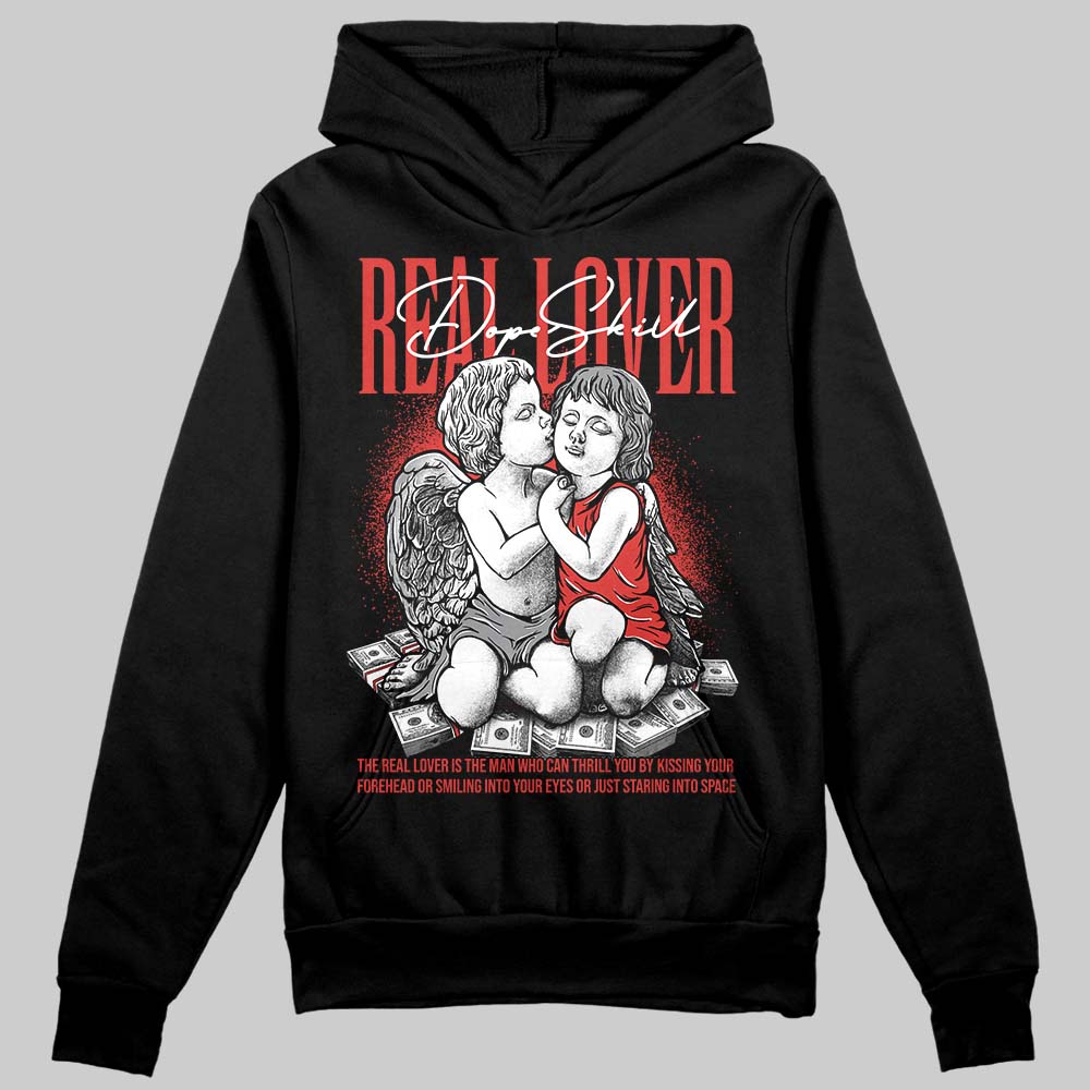 Jordan 4 Toro Bravo DopeSkill Hoodie Sweatshirt Real Lover Graphic Streetwear - Black