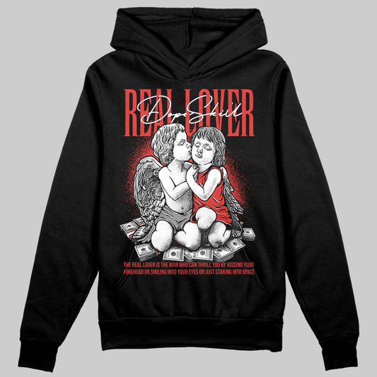 Jordan 4 Toro Bravo DopeSkill Hoodie Sweatshirt Real Lover Graphic Streetwear - Black