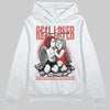 Jordan 4 Toro Bravo DopeSkill Hoodie Sweatshirt Real Lover Graphic Streetwear - White