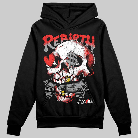 Jordan 4 Toro Bravo DopeSkill Hoodie Sweatshirt Rebirth Graphic Streetwear - Black