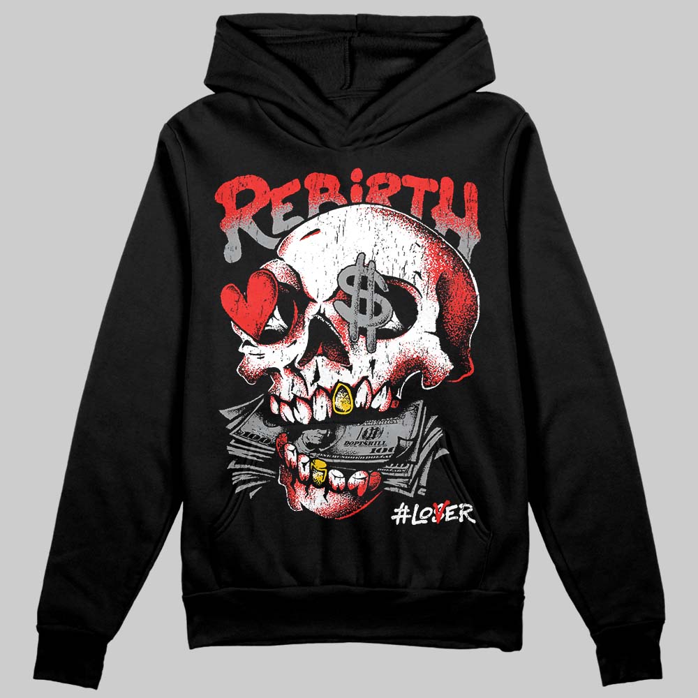 Jordan 4 Toro Bravo DopeSkill Hoodie Sweatshirt Rebirth Graphic Streetwear - Black