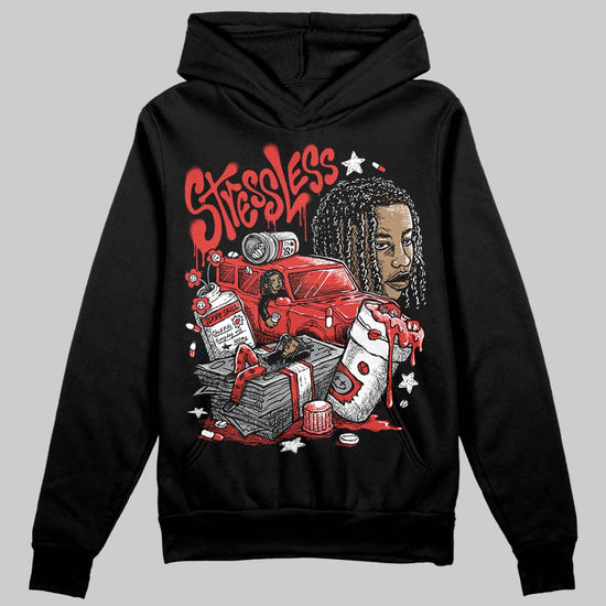 Jordan 4 Toro Bravo DopeSkill Hoodie Sweatshirt Stressless Graphic Streetwear - Black