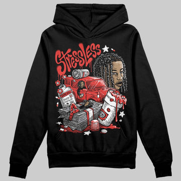 Jordan 4 Toro Bravo DopeSkill Hoodie Sweatshirt Stressless Graphic Streetwear - Black