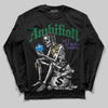 Jordan 12 Bucks DopeSkill Oversize Print T-Shirt Overstack Graphic Streetwear - Black