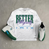 Bucks 12s DopeSkill Long Sleeve T-Shirt Better Myself Graphic
