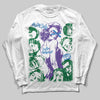 Jordan 12 Bucks DopeSkill Long Sleeve T-Shirt Built Different Graphic Streetwear - White