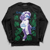 Jordan 12 Bucks DopeSkill Long Sleeve T-Shirt Built Different Graphic Streetwear - Black