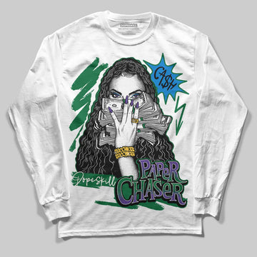 Jordan 12 Bucks DopeSkill Long Sleeve T-Shirt NPC Graphic Streetwear - White
