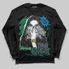 Jordan 12 Bucks DopeSkill Long Sleeve T-Shirt NPC Graphic Streetwear - Black