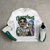 Bucks 12s DopeSkill Long Sleeve T-Shirt Overstack Graphic