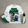 Bucks 12s DopeSkill Long Sleeve T-Shirt Paper Chaser Boy Graphic