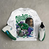 Bucks 12s DopeSkill Long Sleeve T-Shirt Stressless Graphic