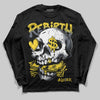 Jordan 4 Tour Yellow DopeSkill Long Sleeve T-Shirt Rebirth Graphic Streetwear - Black