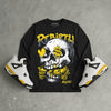 Tour Yellow 4s DopeSkill Long Sleeve T-Shirt Rebirth Graphic