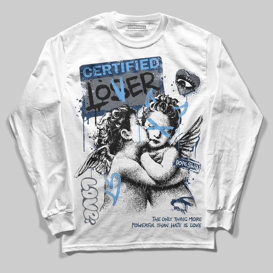 Jordan 13 Flint DopeSkill Long Sleeve T-Shirt Certified Lover Graphic Streetwear - White