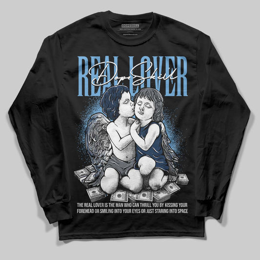 Jordan 13 Flint DopeSkill Long Sleeve T-Shirt Real Lover Graphic Streetwear - Black