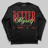 Jordan 5 Retro OG "Halloween" DopeSkill Long Sleeve T-Shirt Better Myself Graphic Streetwear - Black