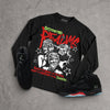 Halloween 5s DopeSkill Long Sleeve T-Shirt Distorted Realms Graphic