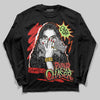 Jordan 5 Retro OG "Halloween" DopeSkill Long Sleeve T-Shirt NPC Graphic Streetwear - Black