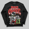 Jordan 5 Retro OG "Halloween" DopeSkill Long Sleeve T-Shirt Paper Chaser Boy Graphic Streetwear - Black