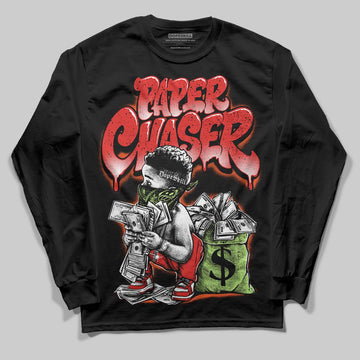 Jordan 5 Retro OG "Halloween" DopeSkill Long Sleeve T-Shirt Paper Chaser Boy Graphic Streetwear - Black
