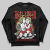 Jordan 5 Retro OG "Halloween" DopeSkill Long Sleeve T-Shirt Real Lover Graphic Streetwear - Black