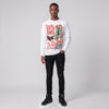 Halloween 5s DopeSkill Long Sleeve T-Shirt Real Ones Move In Silence Graphic