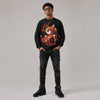 Halloween 5s DopeSkill Long Sleeve T-Shirt Smile Through The Pain Graphic