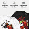 Halloween 5s DopeSkill Long Sleeve T-Shirt Smile Through The Pain Graphic