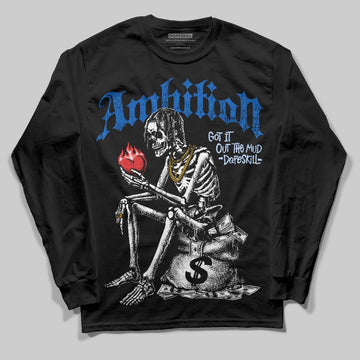Jordan 11 "Space Jam" (2026) DopeSkill Long Sleeve T-Shirt Ambition Graphic Streetwear - black