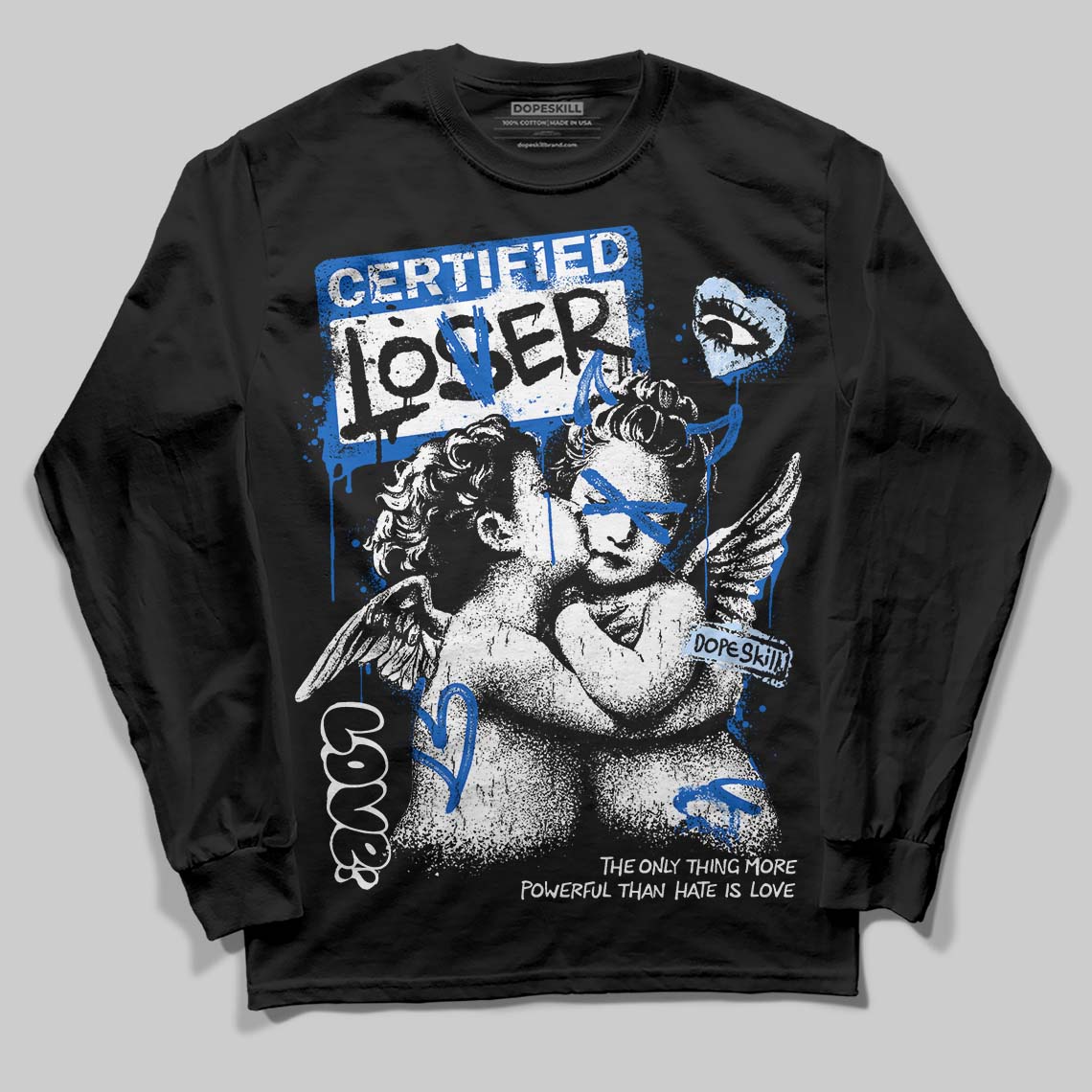 Jordan 11 "Space Jam" (2026) DopeSkill Long Sleeve T-Shirt Certified Lover Graphic Streetwear - Black