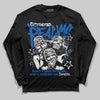 Jordan 11 "Space Jam" (2026) DopeSkill Long Sleeve T-Shirt Distorted Realms Graphic Streetwear - Black