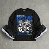 Space Jam 11s 2026 DopeSkill Long Sleeve T-Shirt Distorted Realms Graphic