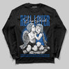 Jordan 11 "Space Jam" (2026) DopeSkill Long Sleeve T-Shirt Real Lover Graphic Streetwear - Black