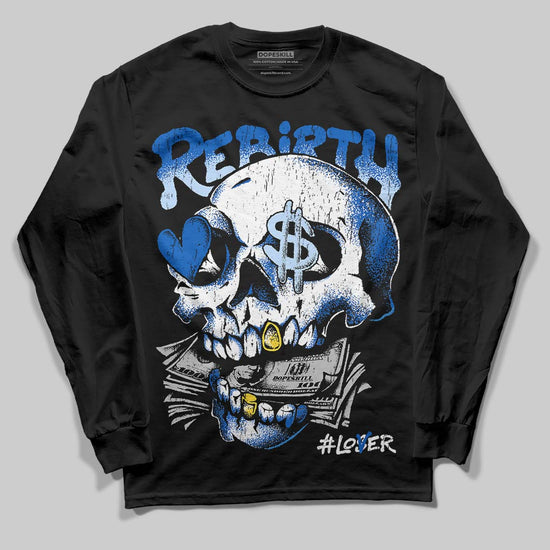 Jordan 11 "Space Jam" (2026) DopeSkill Long Sleeve T-Shirt Rebirth Graphic Streetwear - Black