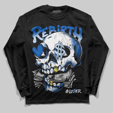 Jordan 11 "Space Jam" (2026) DopeSkill Long Sleeve T-Shirt Rebirth Graphic Streetwear - Black