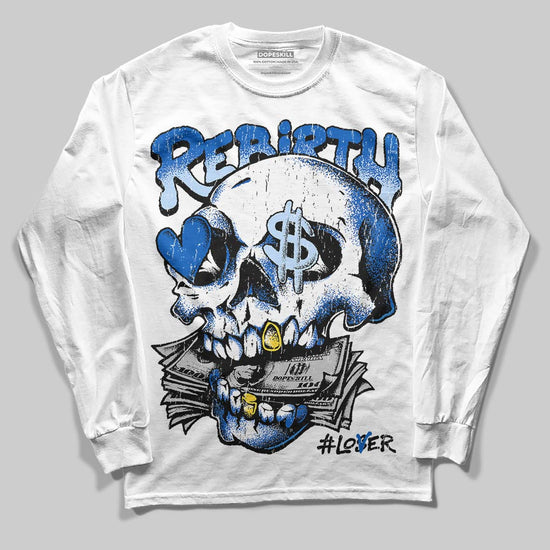 Jordan 11 "Space Jam" (2026) DopeSkill Long Sleeve T-Shirt Rebirth Graphic Streetwear - White 